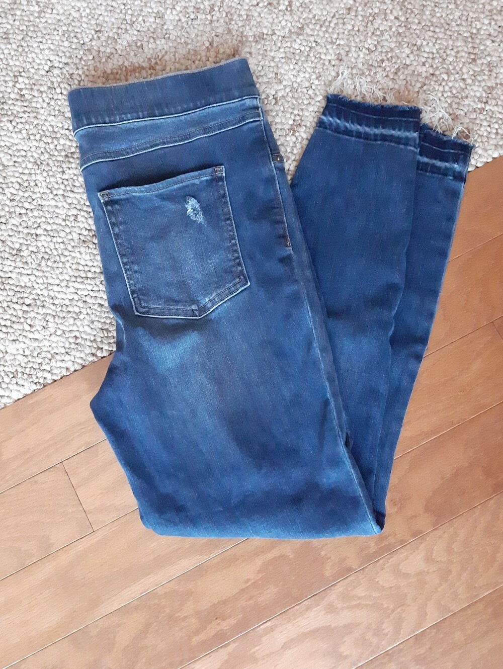 Spanx Distressed Jegging Jeans size Large
